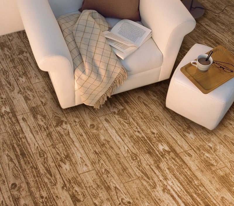 نمونه اجرا موکت ظریف مصور طرح پارکت توسکا