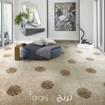 موکت ظریف مصور طرح ترنج